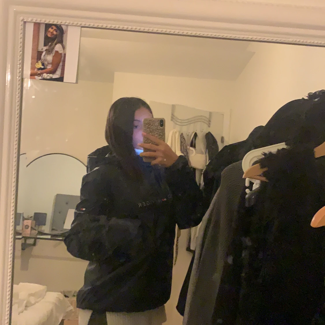 TOMMY HILFIGER DUNJACKA  - 90