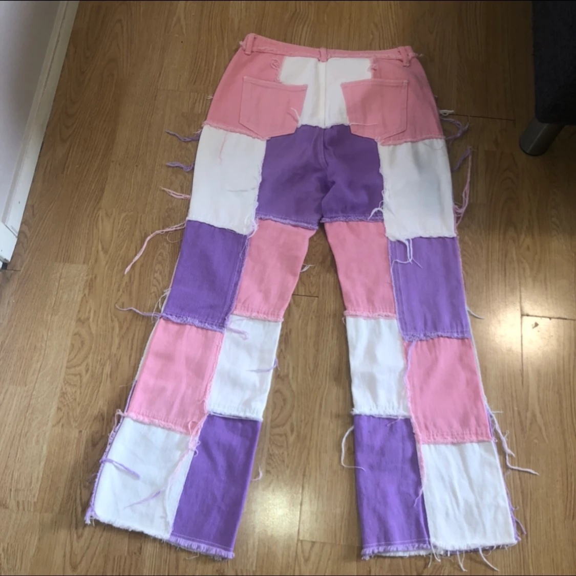 Färgblock Jeans  - 90