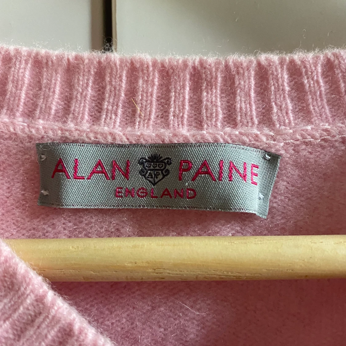 Rutig rosa tröja  - 91