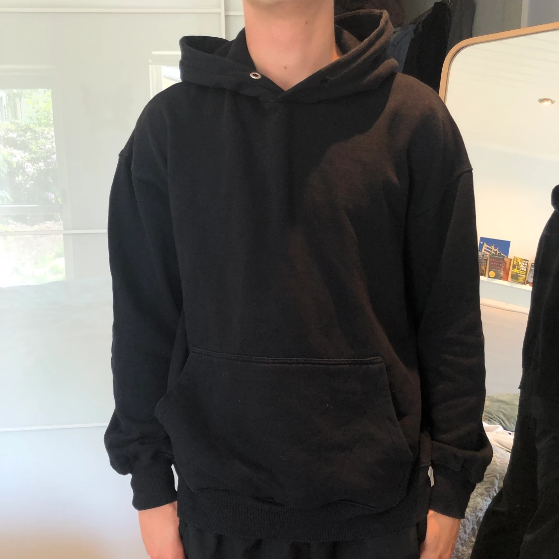 Black hoodie från junkyard