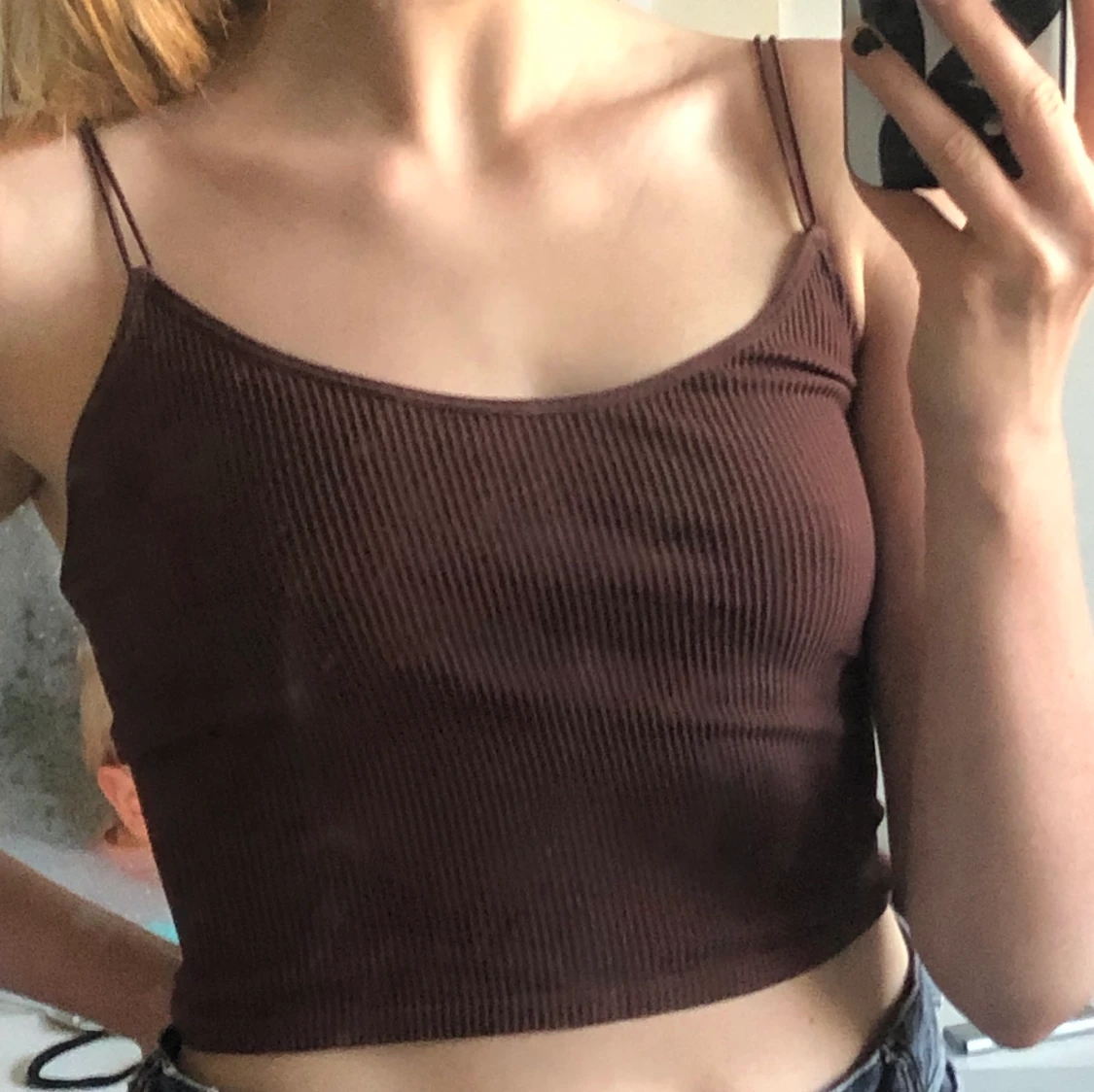 Brunt linne från zara 