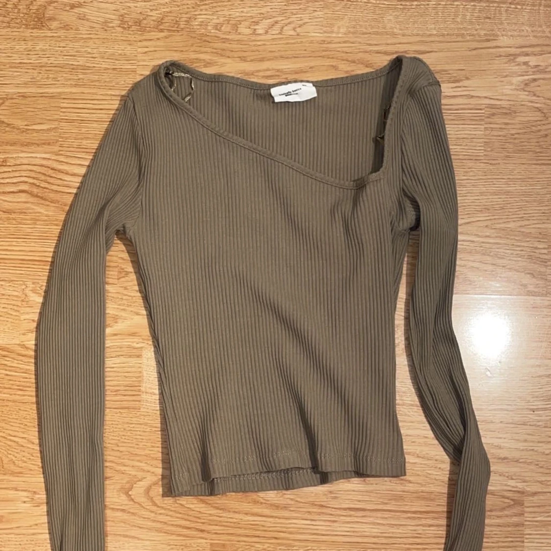 Beige långärmad tröja - 91
