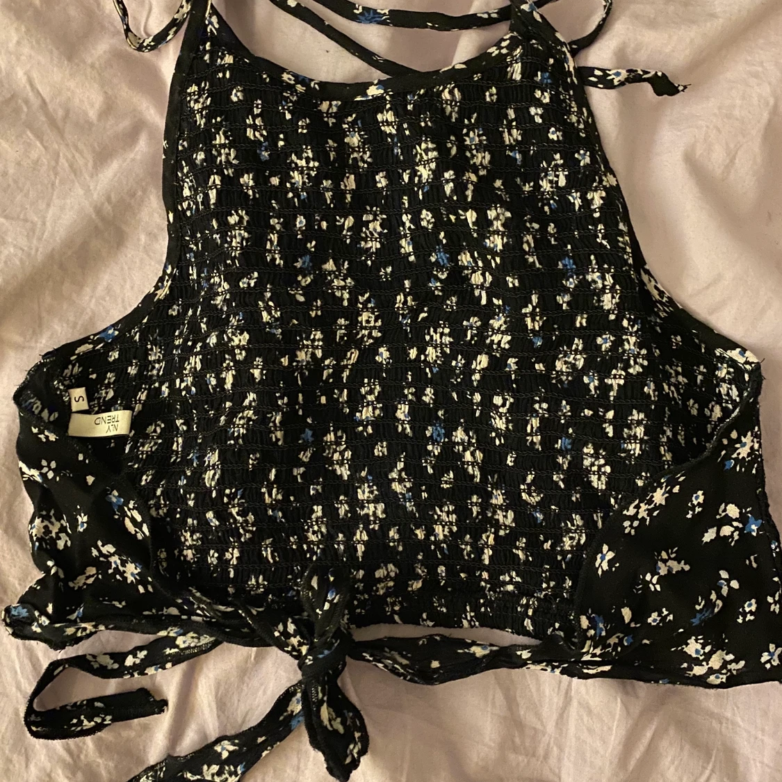 Halterneck linne - 90