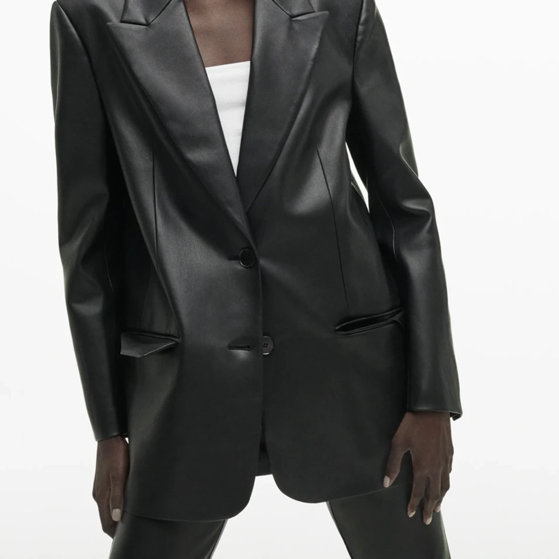 Kavaj i skinnimitation  - 91