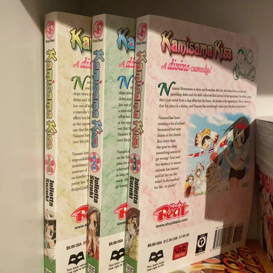 Kamisama kiss vol 1,2,3  - 91