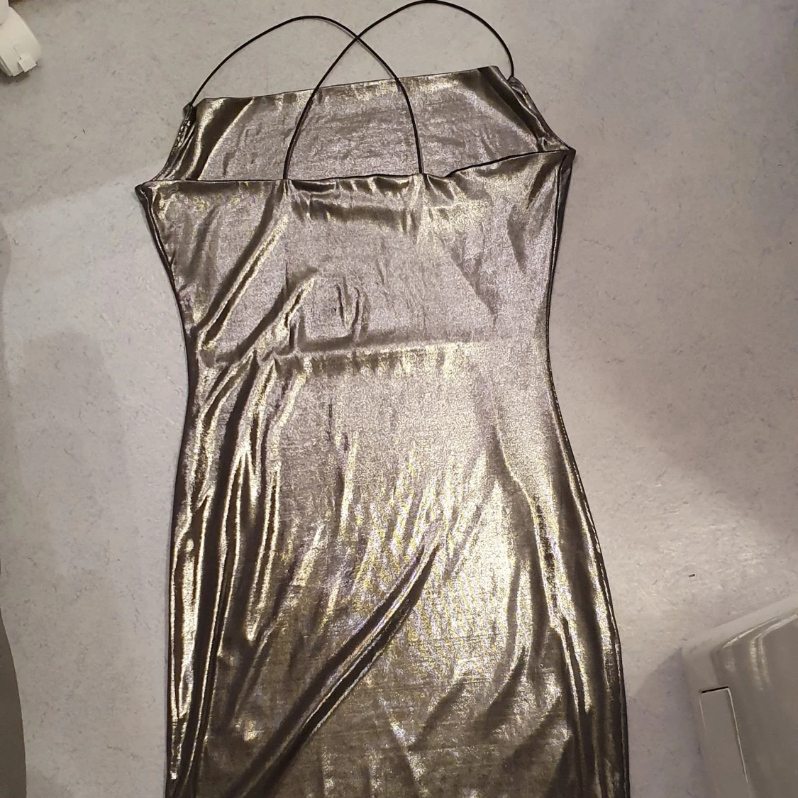 Super fin fest glitter klänning  - 91