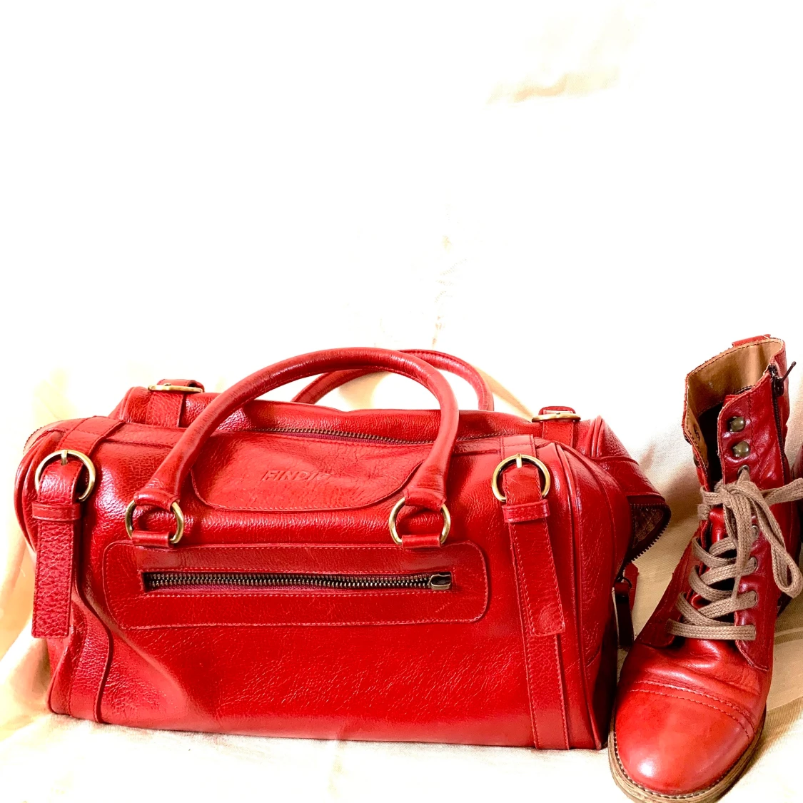 Handväska Röd - 90