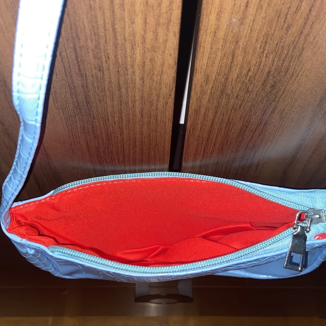 Blå axelväska  - 91