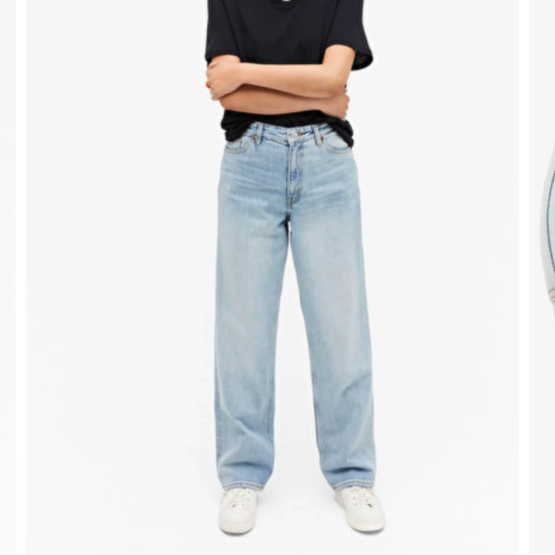 Ljusblåa jeans - 91