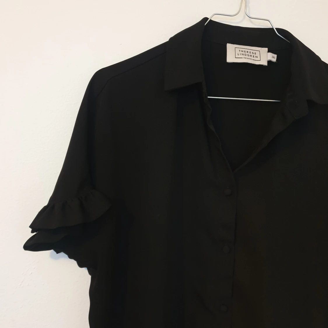 Svart Topp blus  - 90