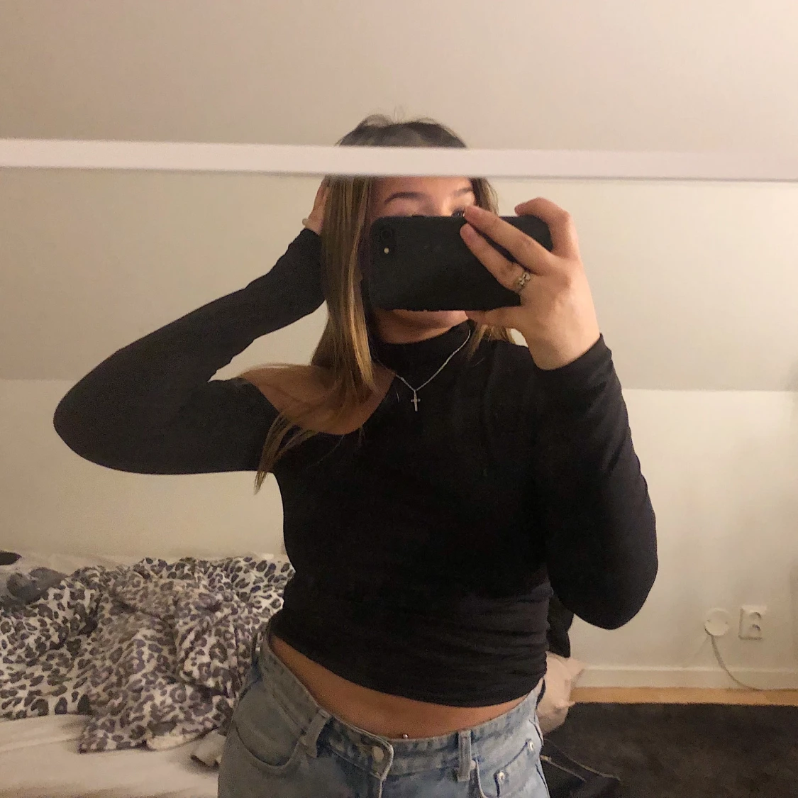 Svart tröja stl S - 90