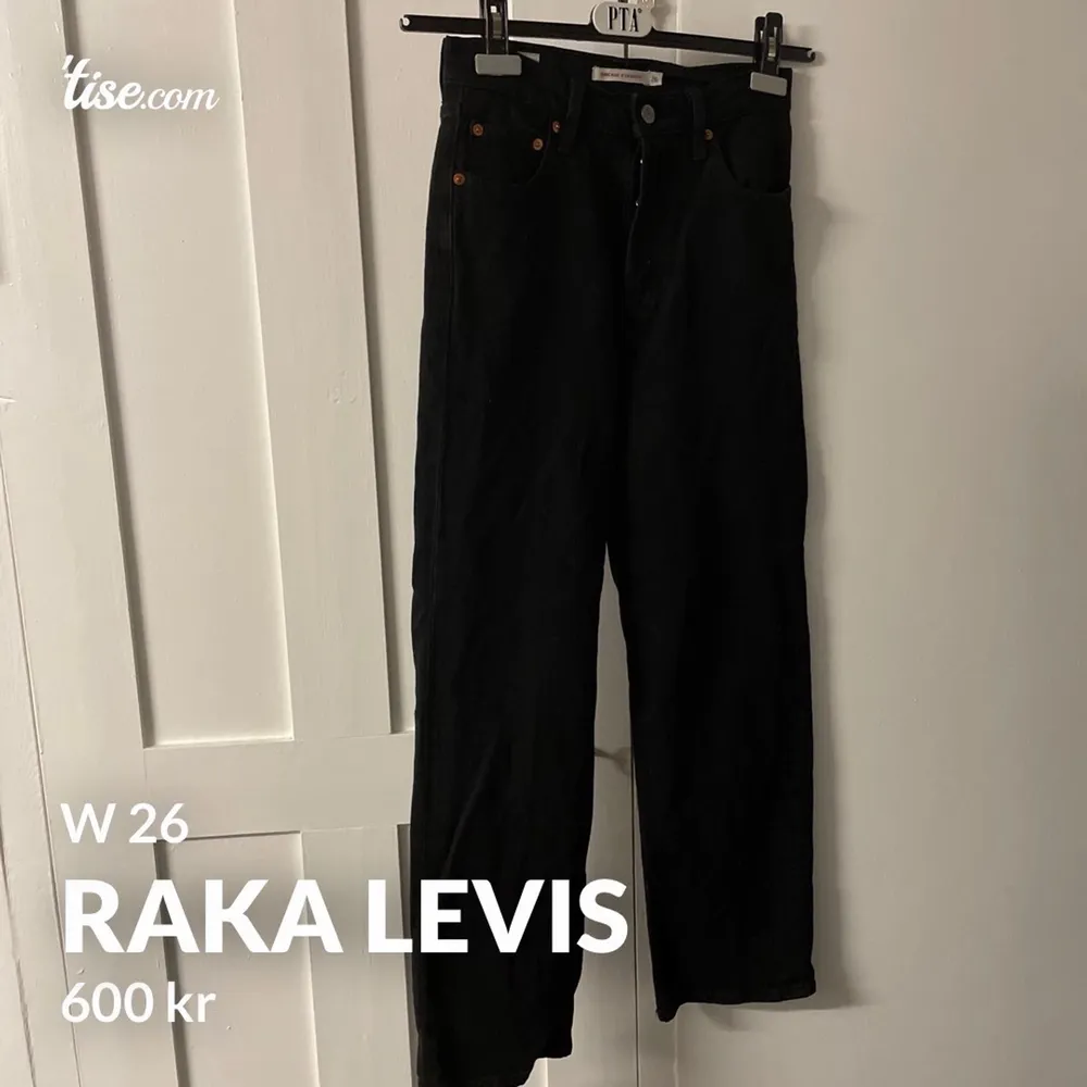 Raka Levis jeans. W26, nypris 1100. Jeans & Byxor.