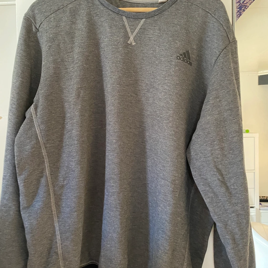 Adidas hoodie grå - 90