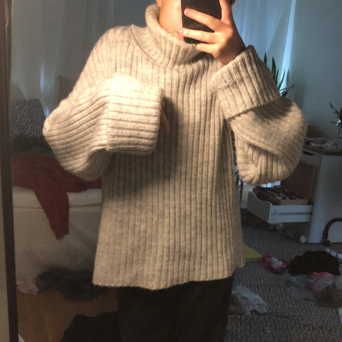 Stickad tröja  - 90