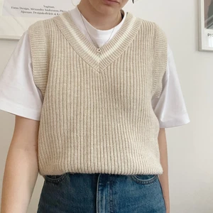 Beige väst - Supersöt väst