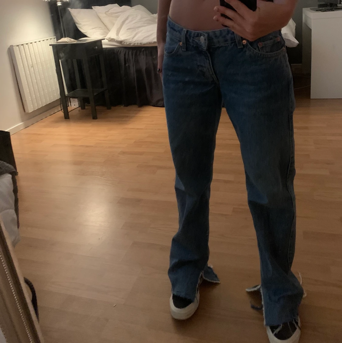 Lågmidjade weekday jeans - 91
