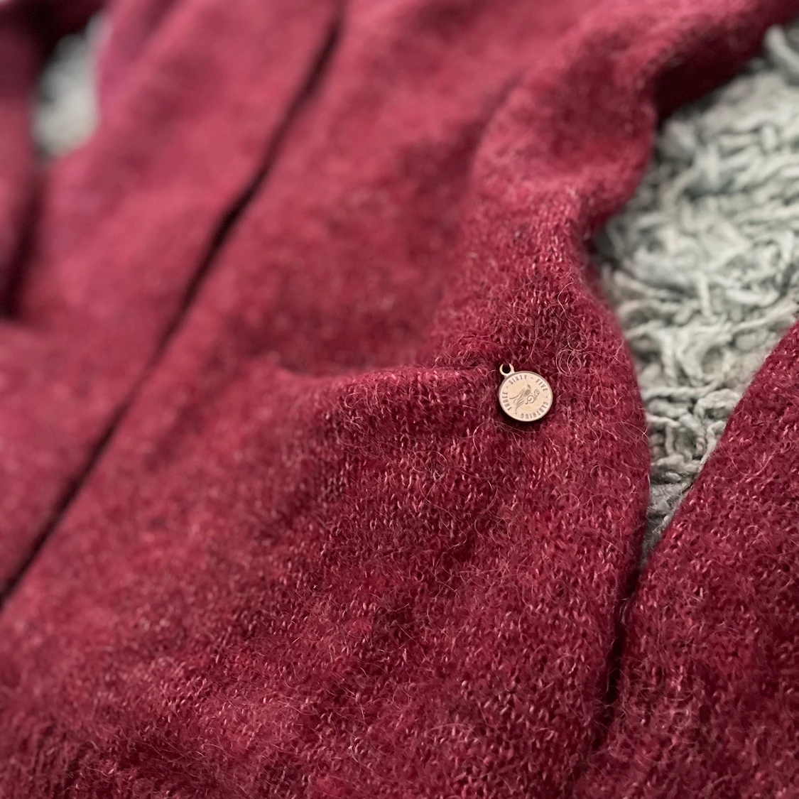 Stickad kofta stlk S  - 90