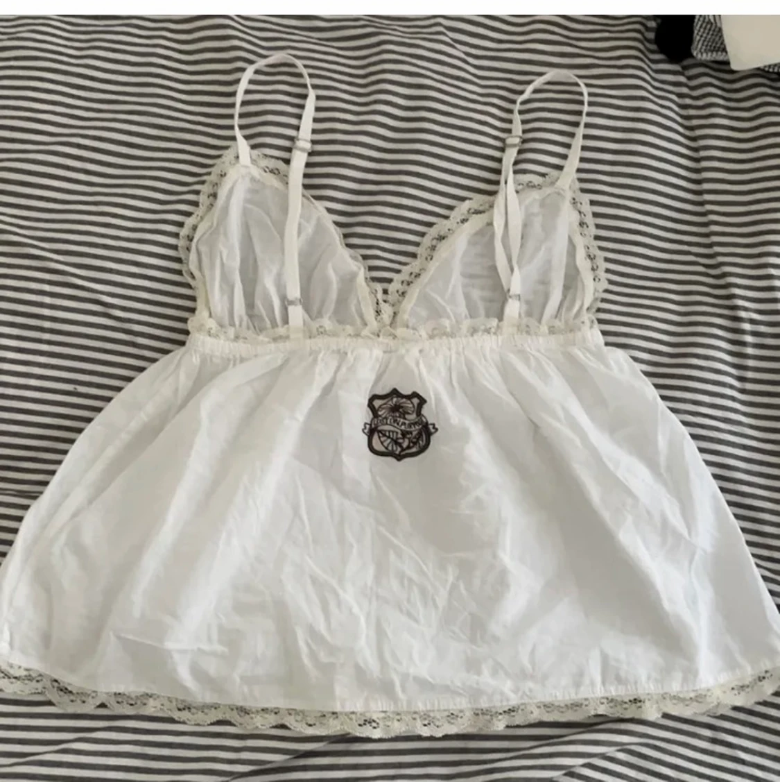 Vitt odd molly linne - 90