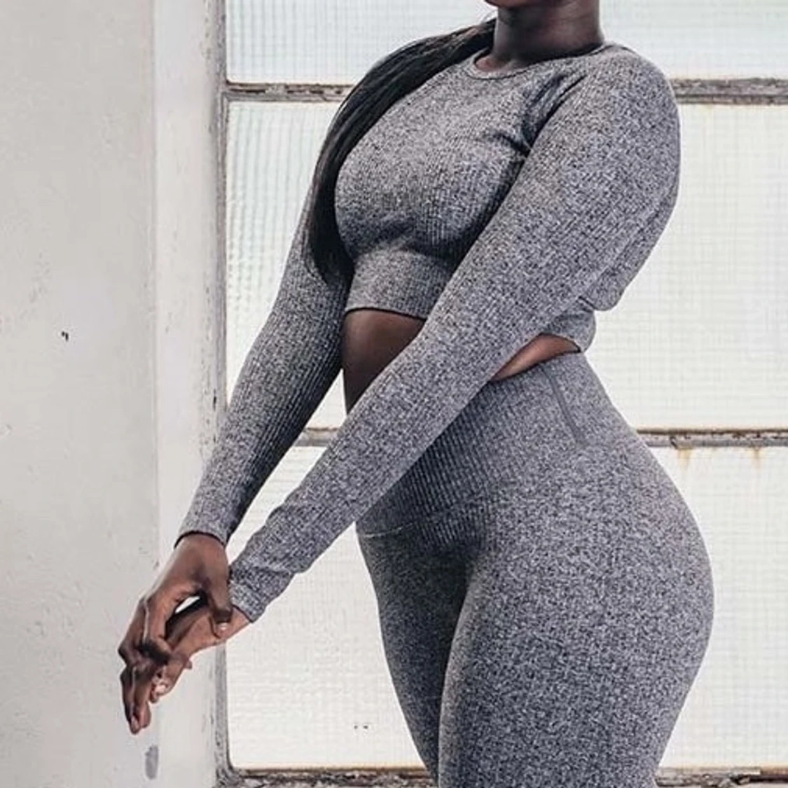 Aim’n ribbed long sleeve