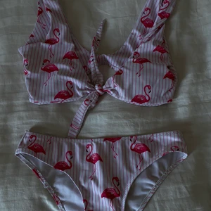 Flamingobikini - Aldrig andvänd, säljer pågrund av att den inte va min stil