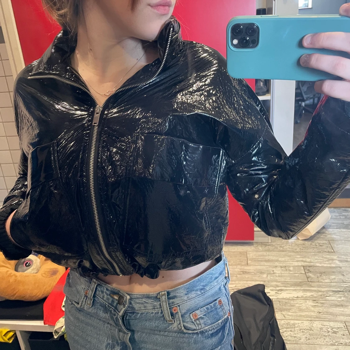 Svart jacka från NA-KD