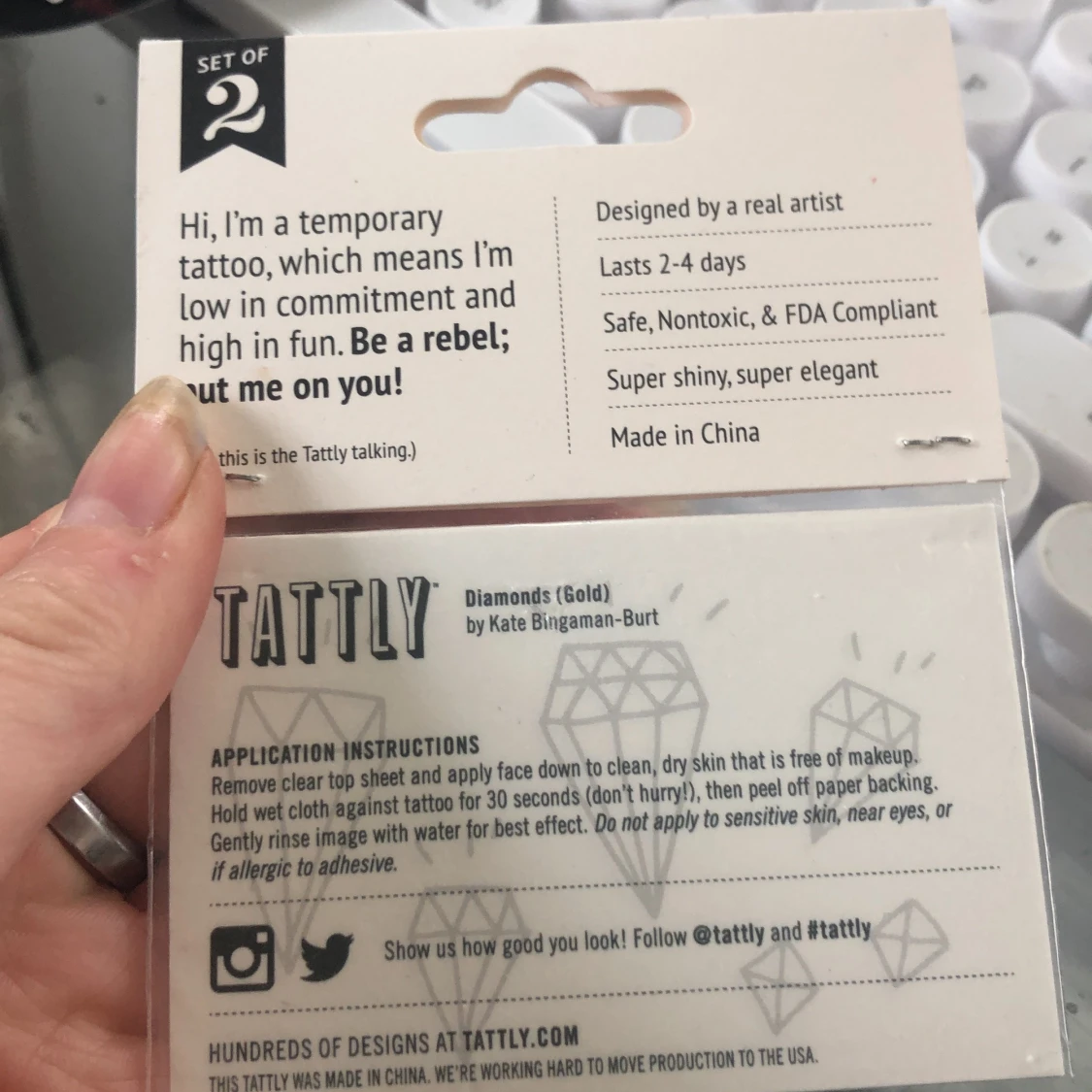 Temporär tattuering - 91