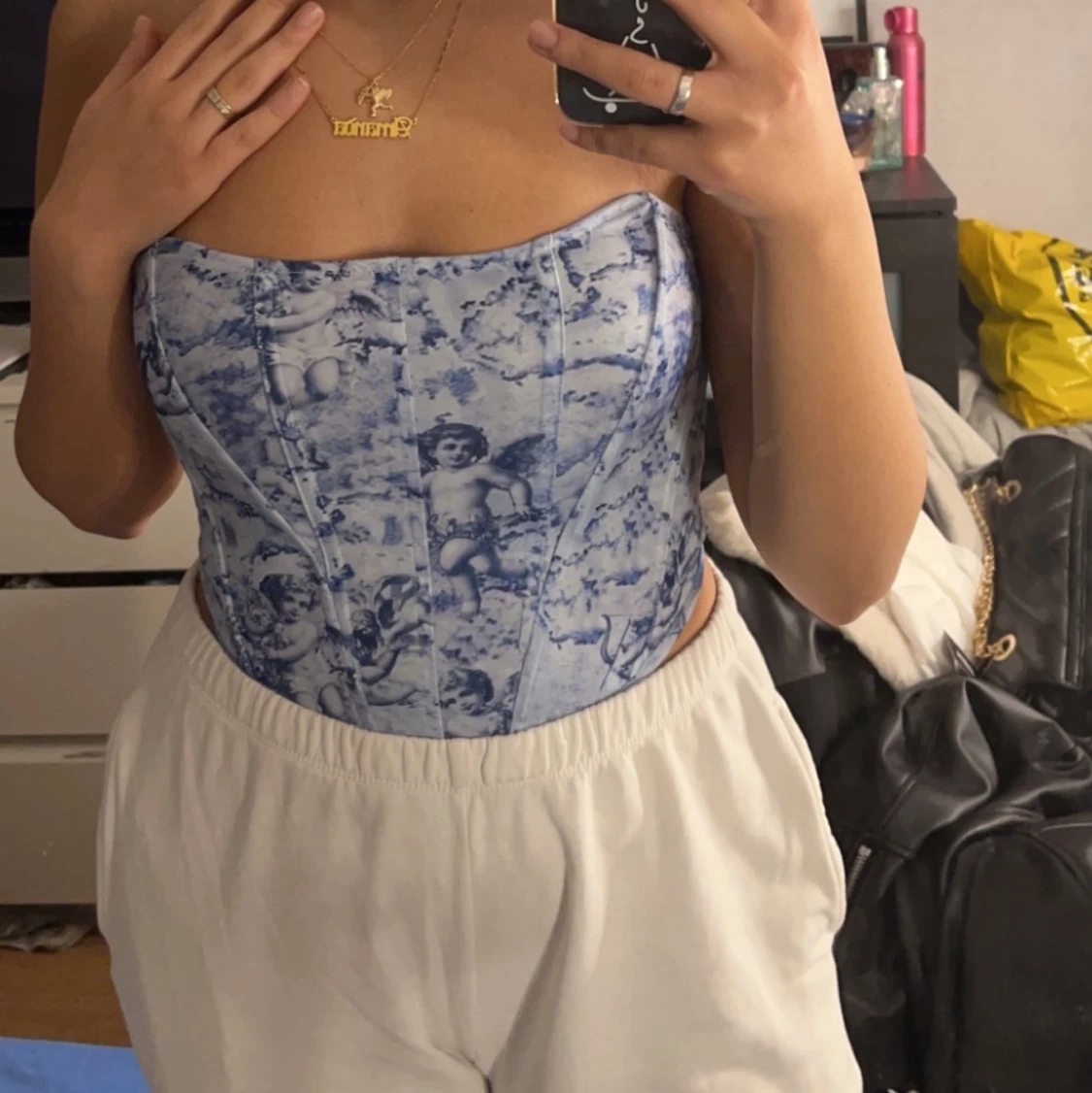 Corsett liknande topp - 90