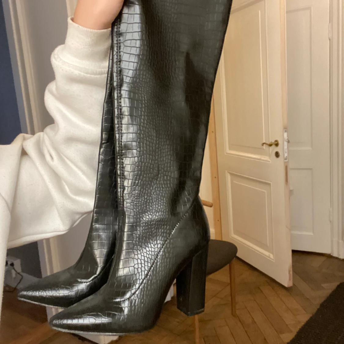 Stövel klackar  - 90