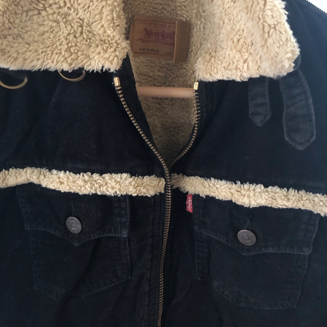 Levis fodrad manchesterjacka - 90