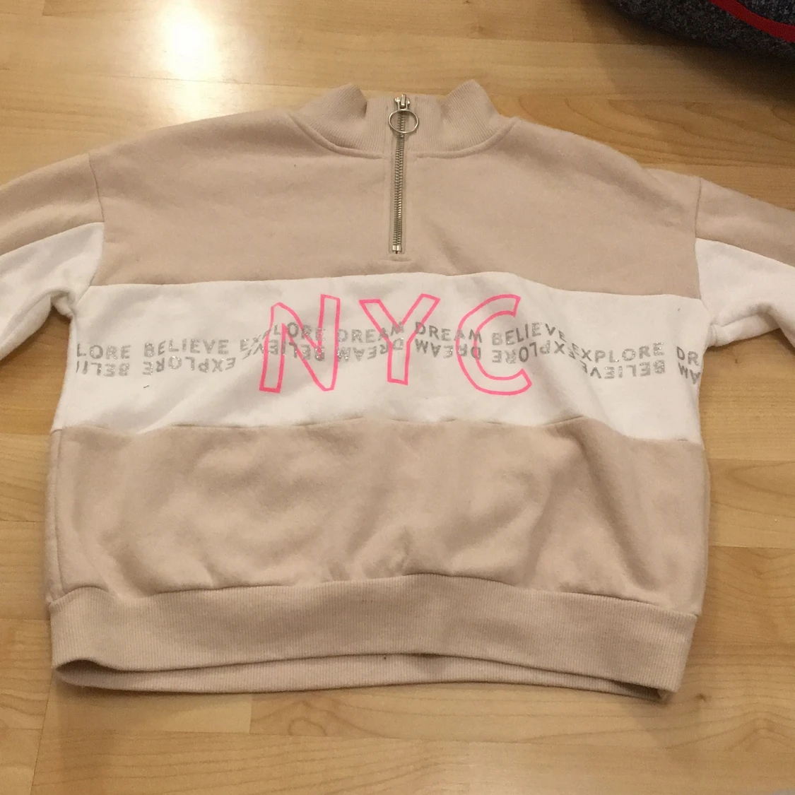 En magtröja beige - 90