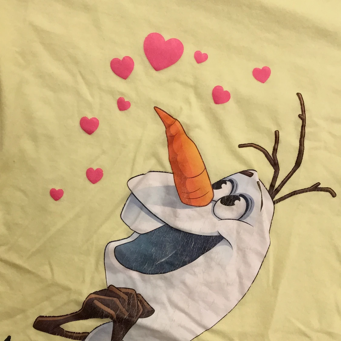 En fin gul olof T-shirt  - 91