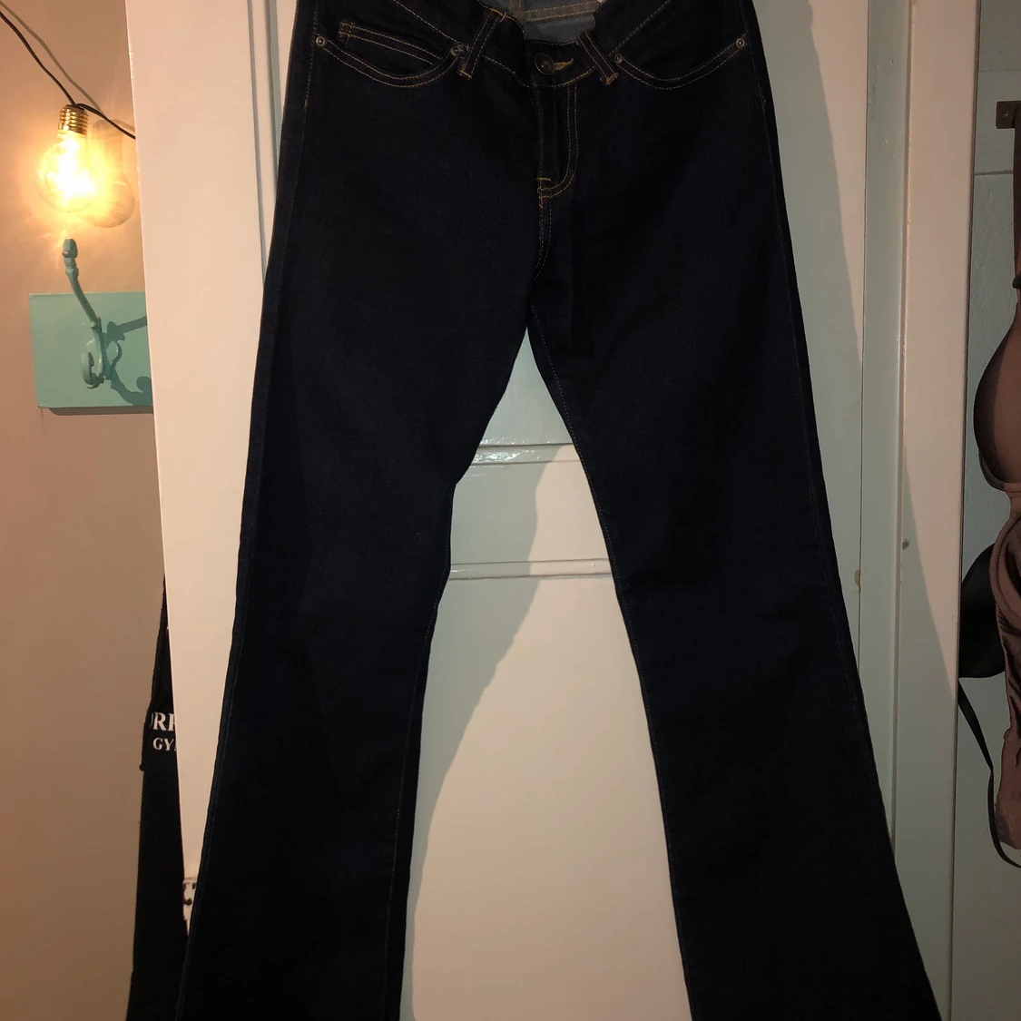 Lågmidjade bootcut jeans - 90