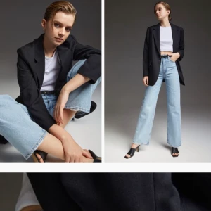 Straight leg jeans  - Bäst jeansen!!! Behöver kanske strykas men annars är dem helt felfria. Pris kan diskuteras