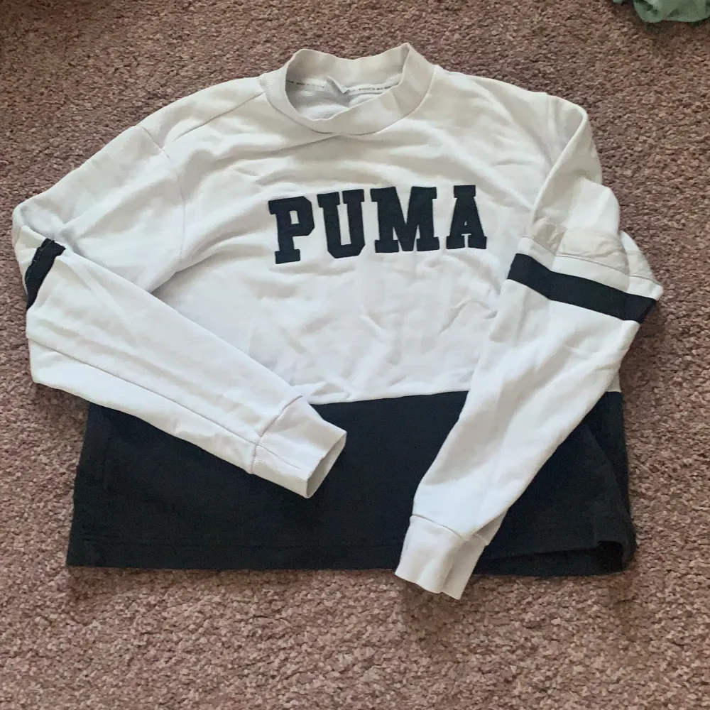 Puma tröja väl använd storlek l passar m med . Hoodies.