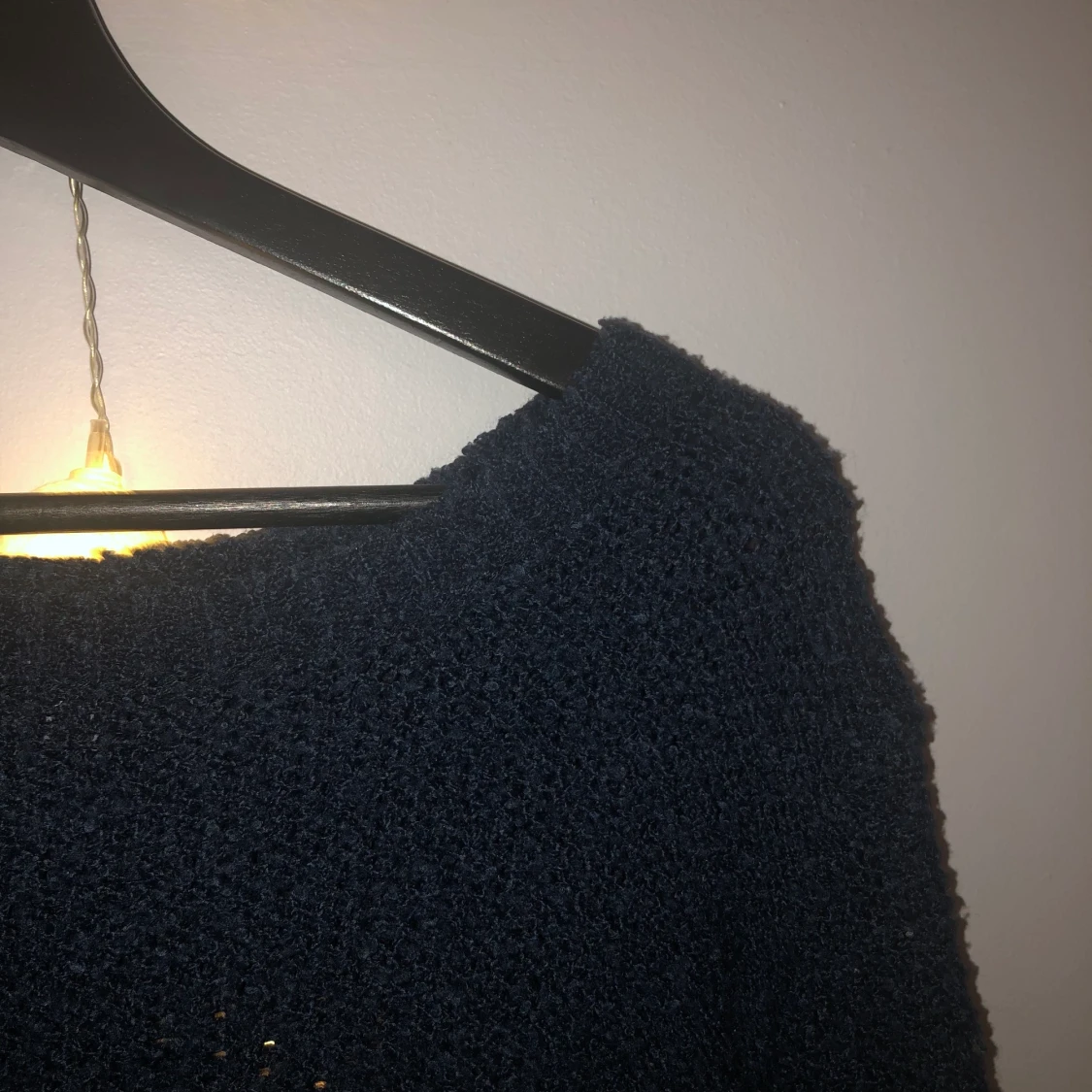 Stickad tröja (cropped) - 90