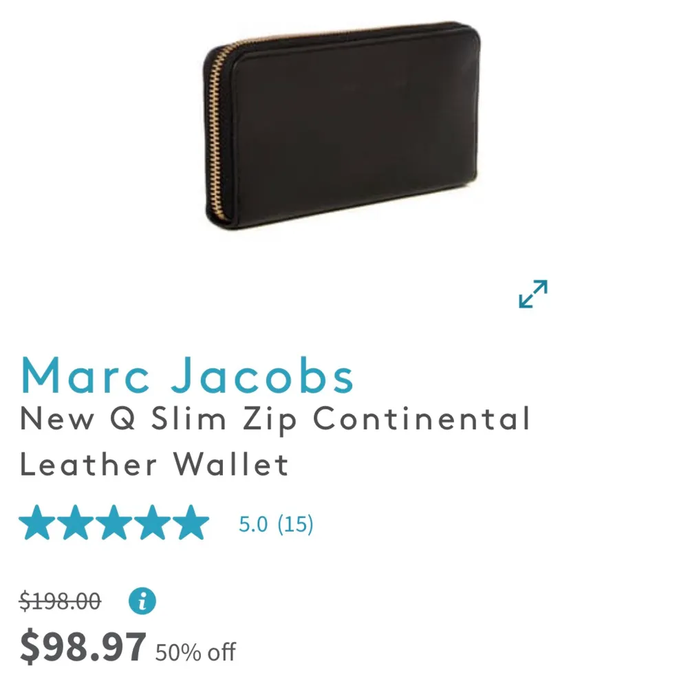Wallet från Marc Jacobs, äkta, begagnat men i bra skick ❤️😍💕.  Värde CIRKA 2000 KR. 🤩 har köpt i USA. . Väskor.