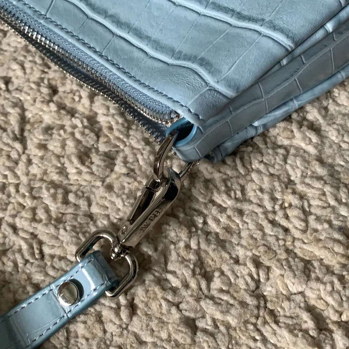 Blå Baguette Bag - 91