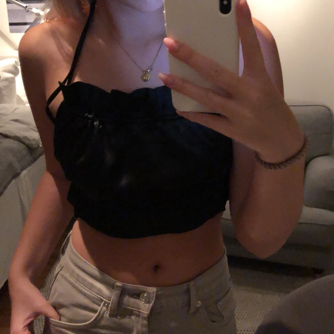 Super söt fest topp  - 90