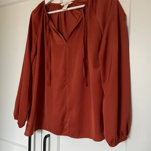 Blus H&M - En rostfärgad blus från H&M. Fint skick, Strl S. 