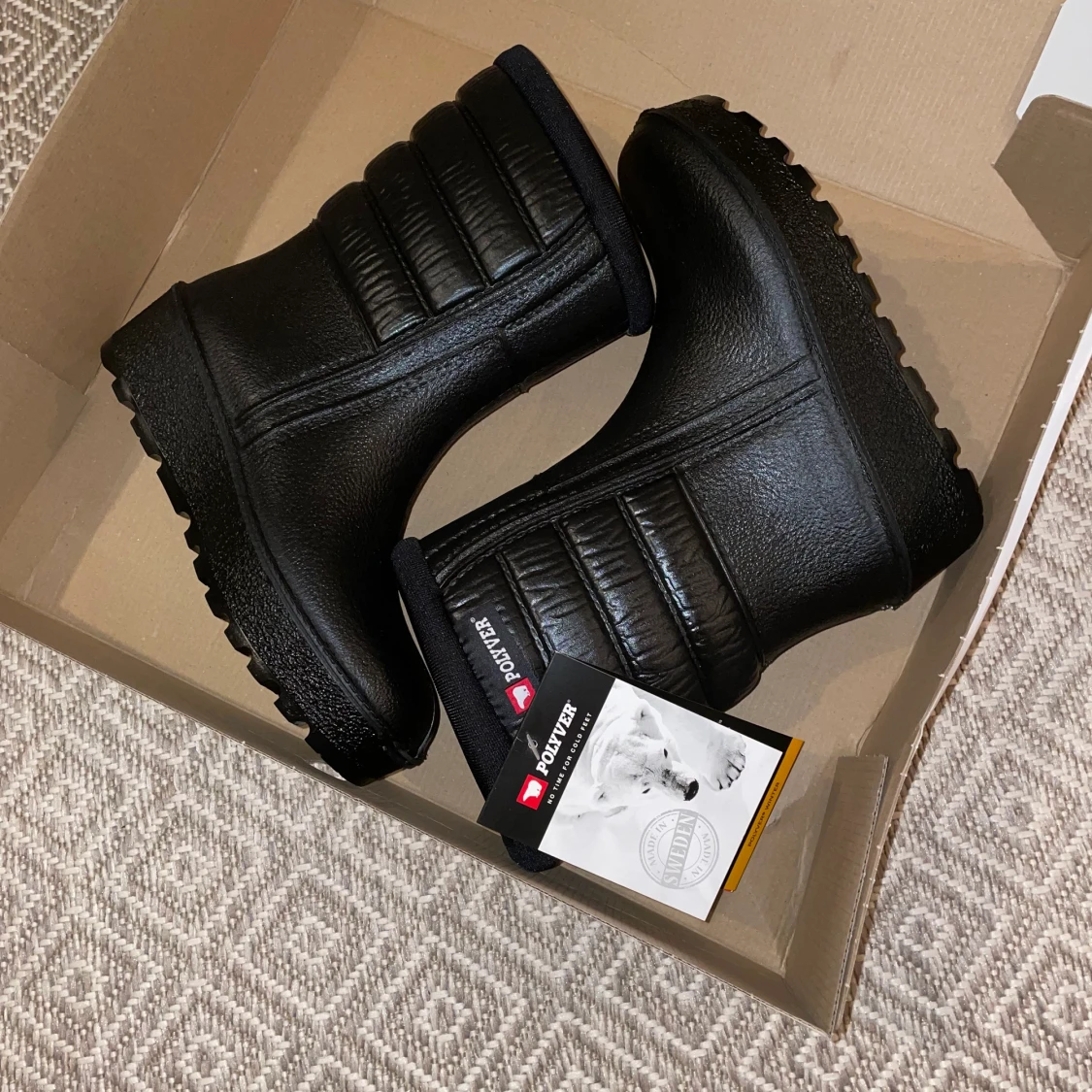 2 par polyver vinterskor - 90