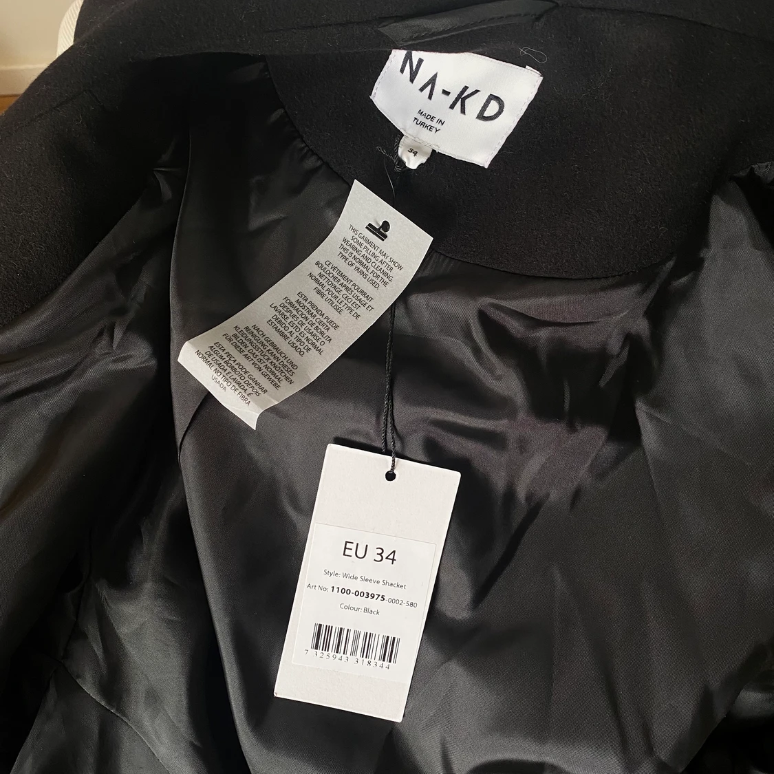 Svart kappa 🖤 - 91