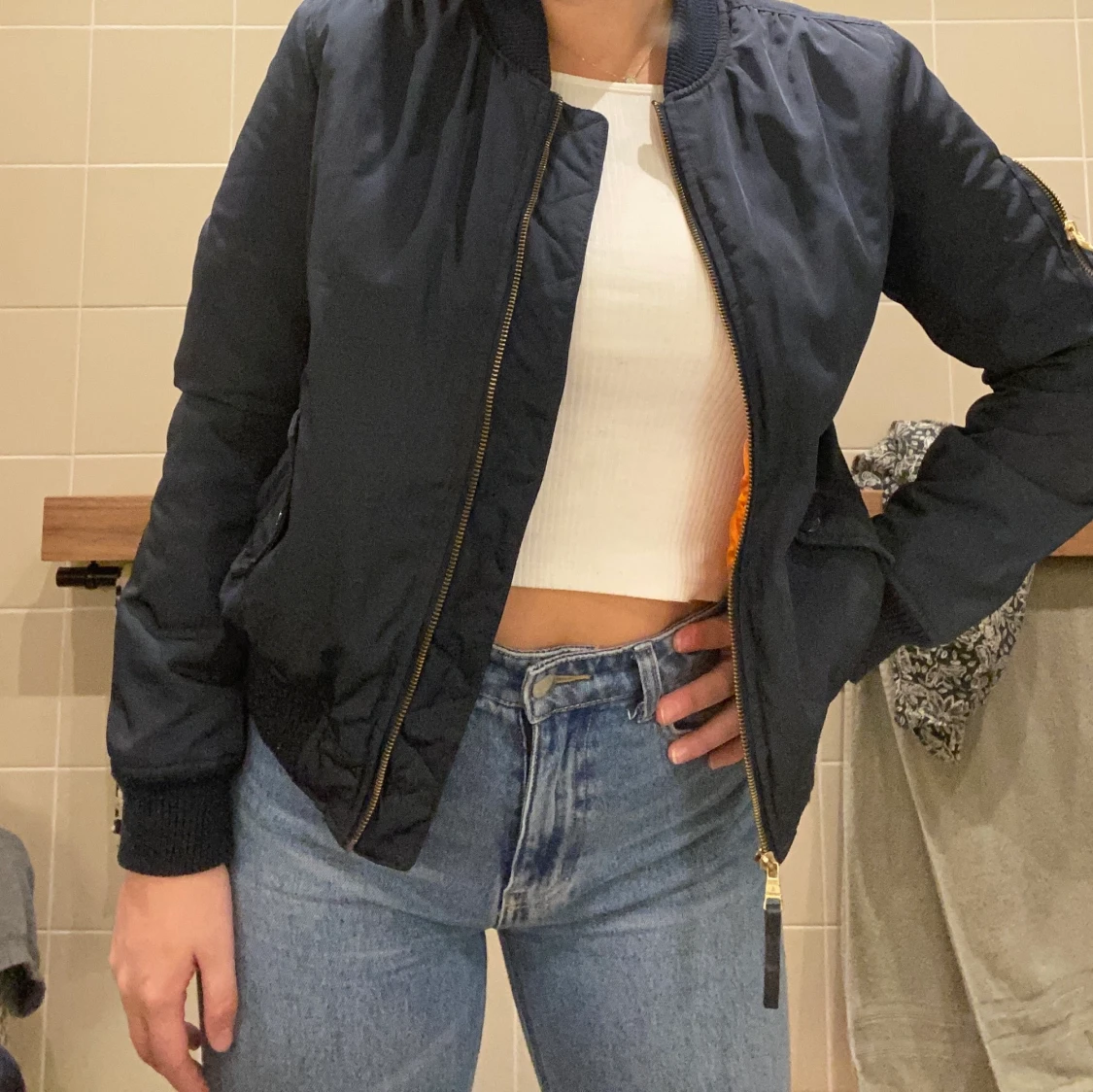 Bomber jacka från Bershka