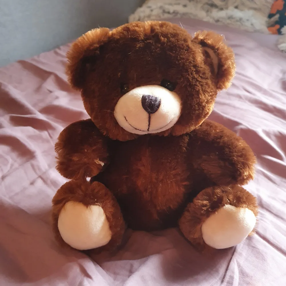 Hej, jag säljer denna teddy björnen. Bara meddela mig här om ni har några frågor. Så svarar jag så fort som det går 🌹🐻. Övrigt.