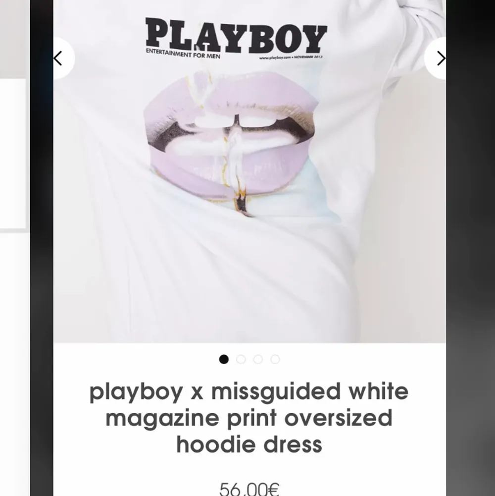 Säljer Playboy hoodie! Använd fåtal gånger. Den e oversized men väldigt nice! ❤️‍🔥. Hoodies.