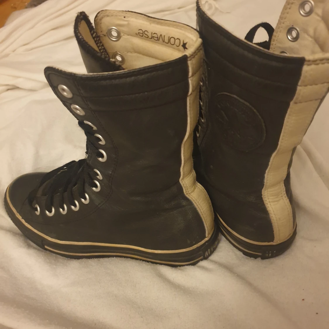 Ovanliga HÖGA Converse  Vinterskor 🥶