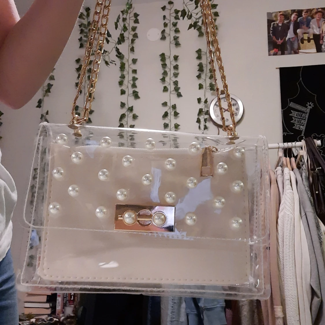 Väska med pärlor  - 91