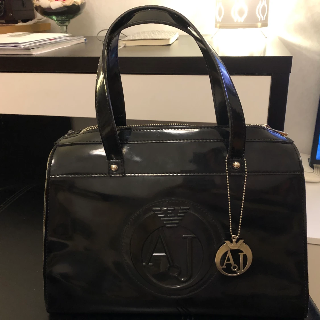 Armani Jeans AJ svart väska