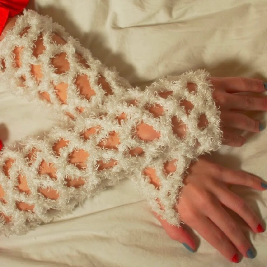 Handledsvärmare - fishnet  - 91