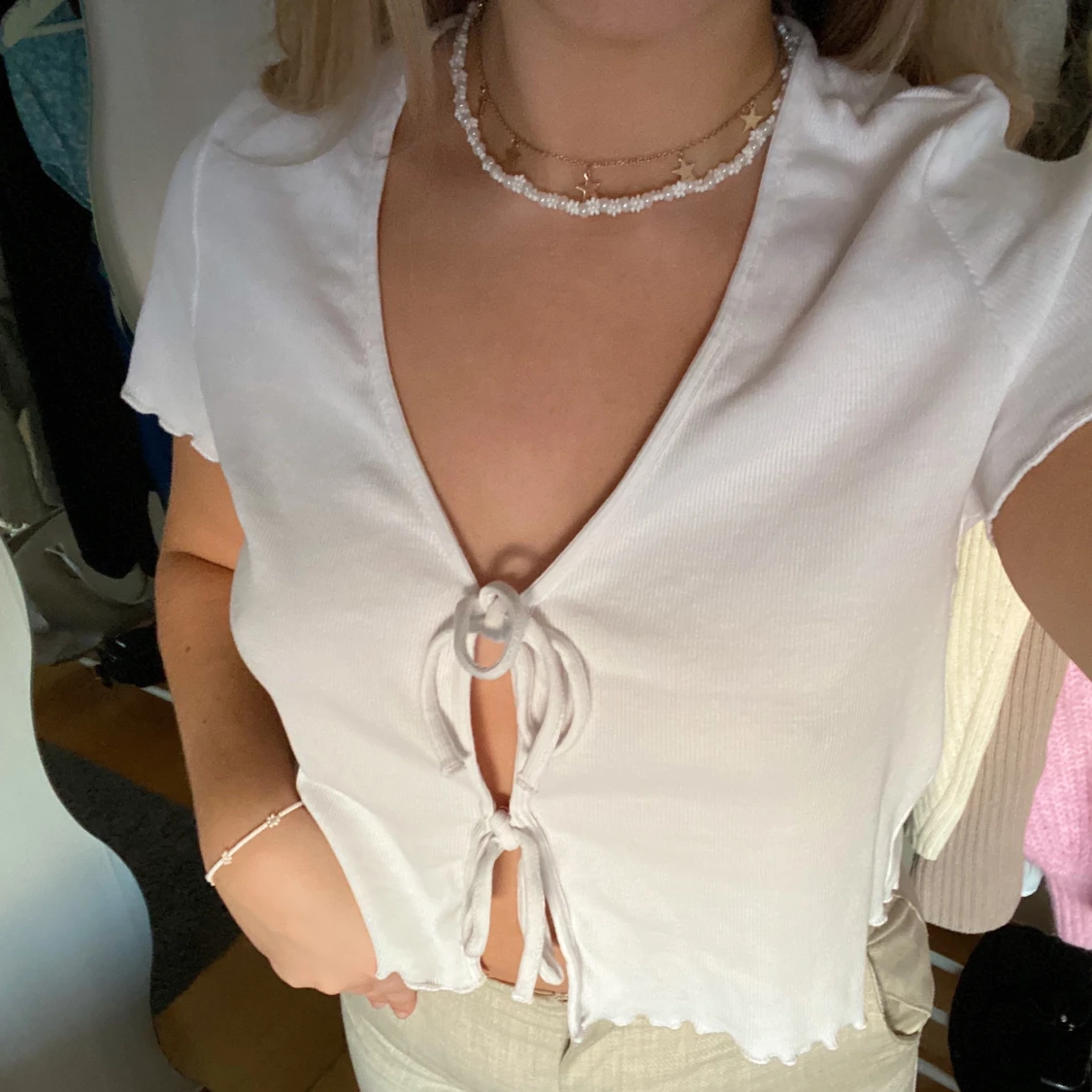 Vit topp från monki - 90