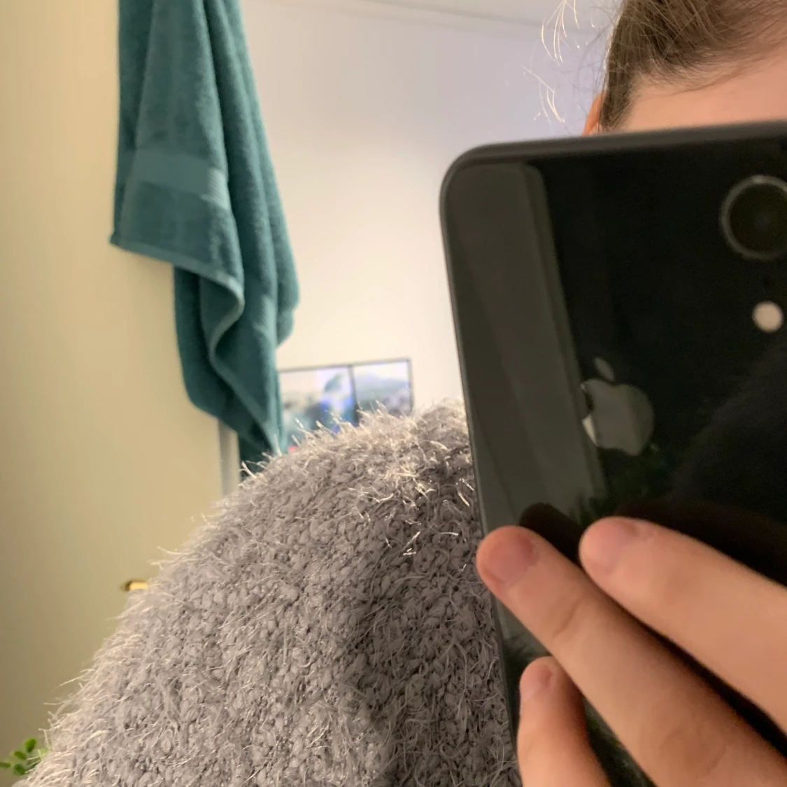 Fluffig tröja  - 90